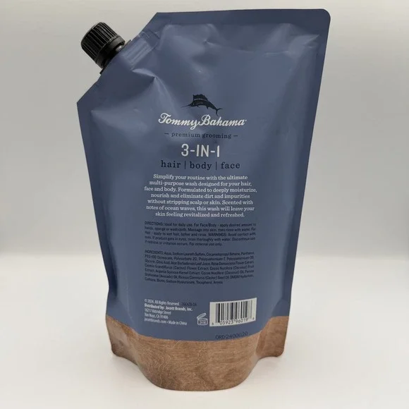 Tommy Bahama 3-in-1 Wash Ocean Waves Limited Edition 33.8fl Ounces Refill NEW - Picture 2 of 4